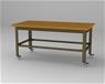 36" x 72" STANDARD BENCH W/ CASTERS