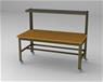 36" x 72" SHELF BENCH W/ CASTERS